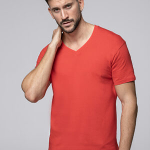 T-shirt uomo manica corta collo a V URBAN