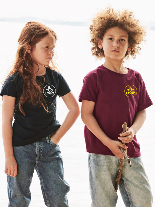 T-shirt bambino manica corta VALUEWEIGHT UNISEX - immagine 2