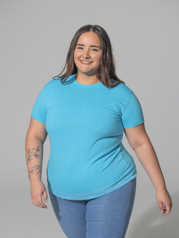 T-shirt donna manica corta CURVES