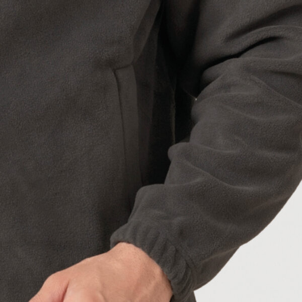 Pile uomo zip intera - immagine 4