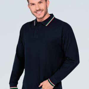 Polo uomo manica lunga regular ITALIA