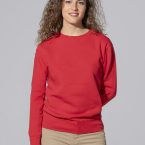 Felpa donna girocollo cvc