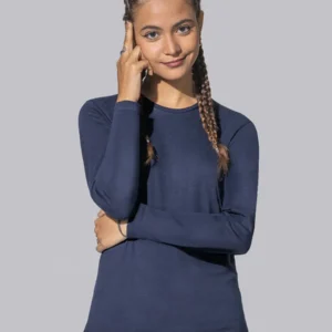 T-shirt donna manica lunga regular