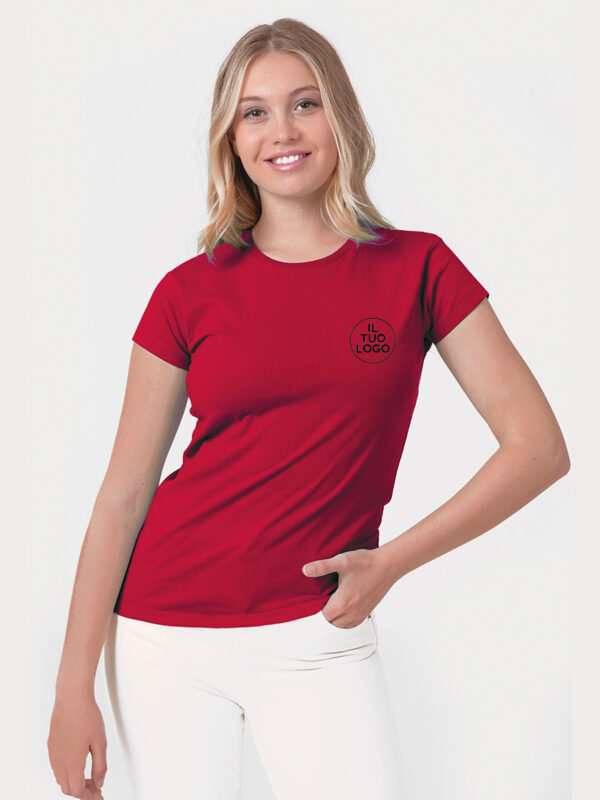 T-shirt donna manica corta premium - immagine 2