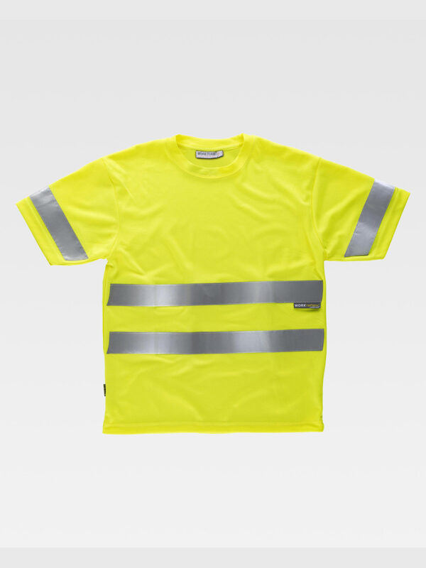 T-shirt manica corta ALTA VISIBILITA CLASSE 2 - immagine 2