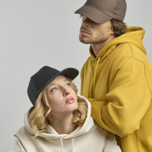 Cappello visiera curva 5 pannelli