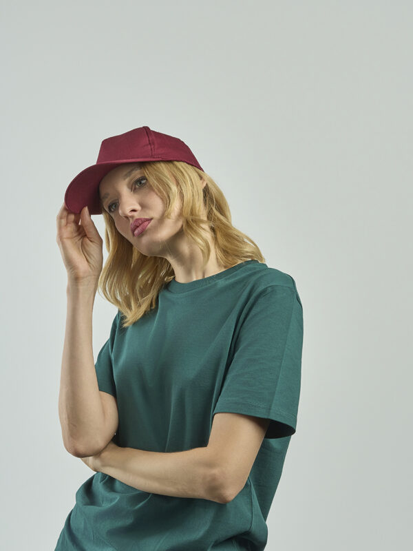 Cappello visiera curva 5 pannelli - immagine 3