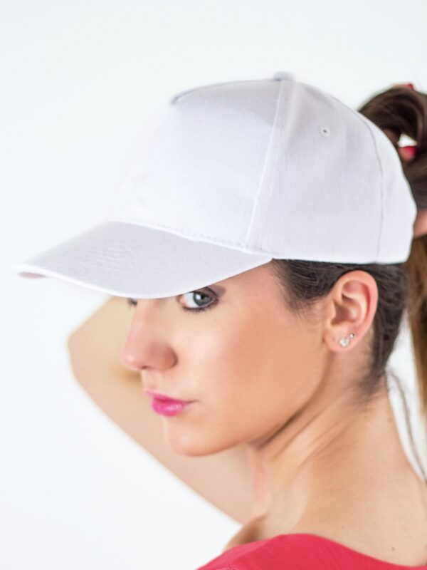Cappello visiera curva 5 pannelli - immagine 2