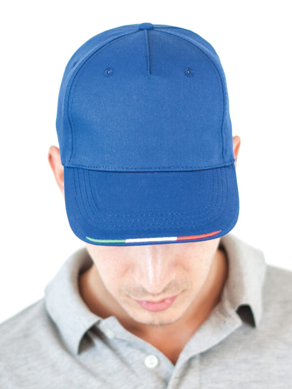 Cappello visiera curva 5 pannelli STARTITALIA