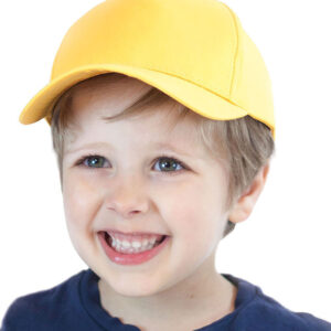 Cappello bambino visiera curva 5 pannelli