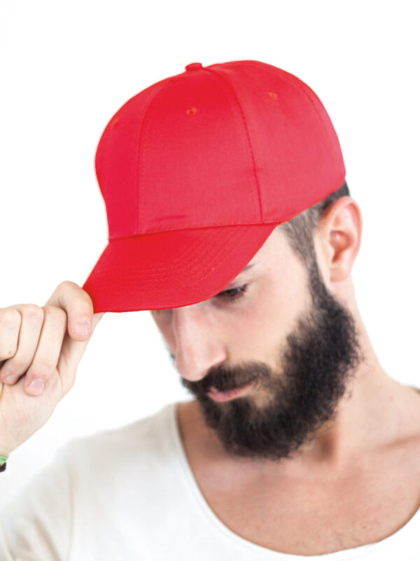 Cappello visiera curva 6 pannelli STARTSIX