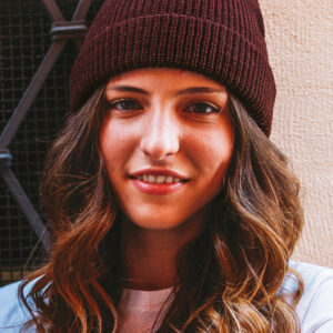 Cuffia in maglia WOOLLY