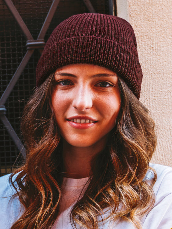 Cuffia in maglia WOOLLY