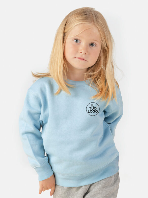 Felpa bambino girocollo PREMIUM UNISEX - immagine 2