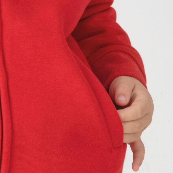 Felpa bambino zip intera PREMIUM UNISEX - immagine 4