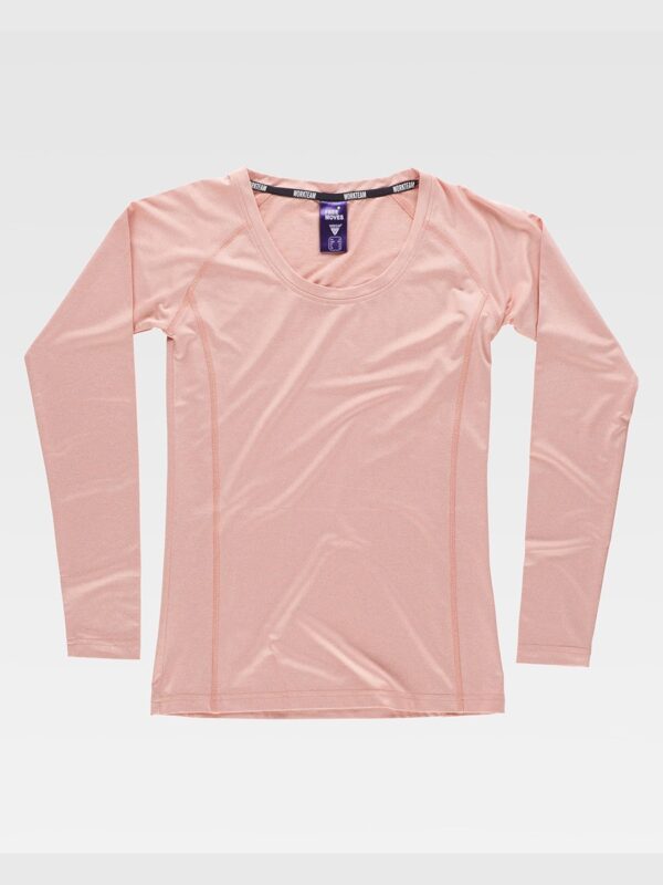 T-shirt donna manica lunga tecnica - immagine 3