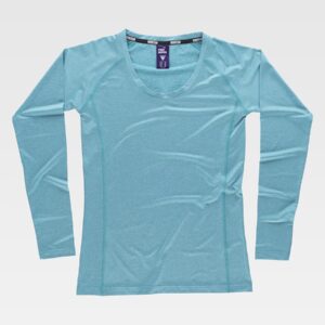 T-shirt donna manica lunga tecnica