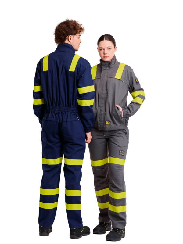 Giacca multitasche tessuto ignifugo UNISEX - immagine 2