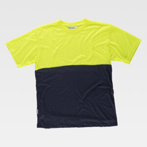 T-shirt manica corta alta visibilta