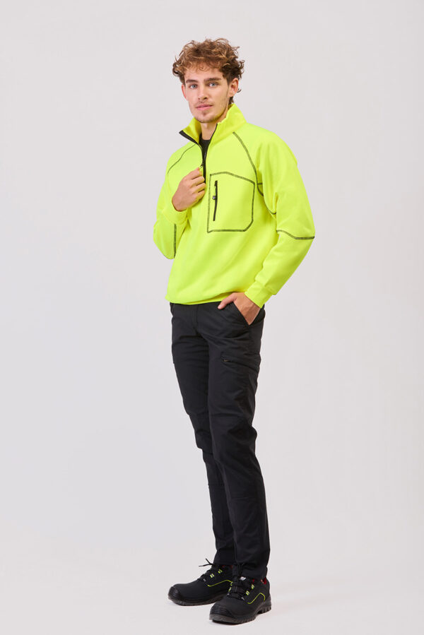 Felpa UNISEX alta visibilita - immagine 4