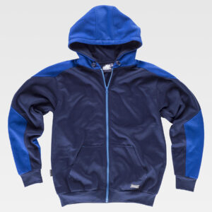 Felpa UNISEX cappuccio e zip