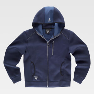 Felpa UNISEX cappuccio e zip