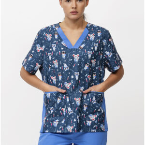 Casacca UNISEX tessuto elasticizzato stampato