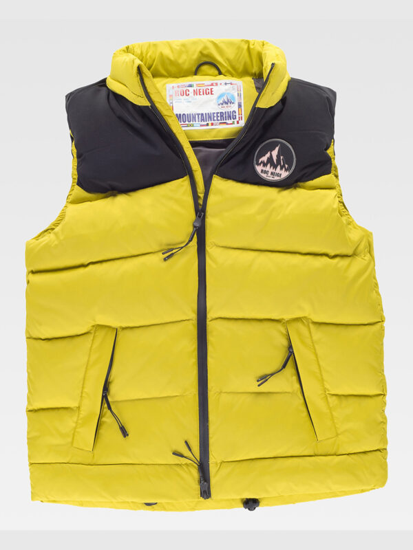 Gilet uomo imbottito con cappuccio - immagine 4