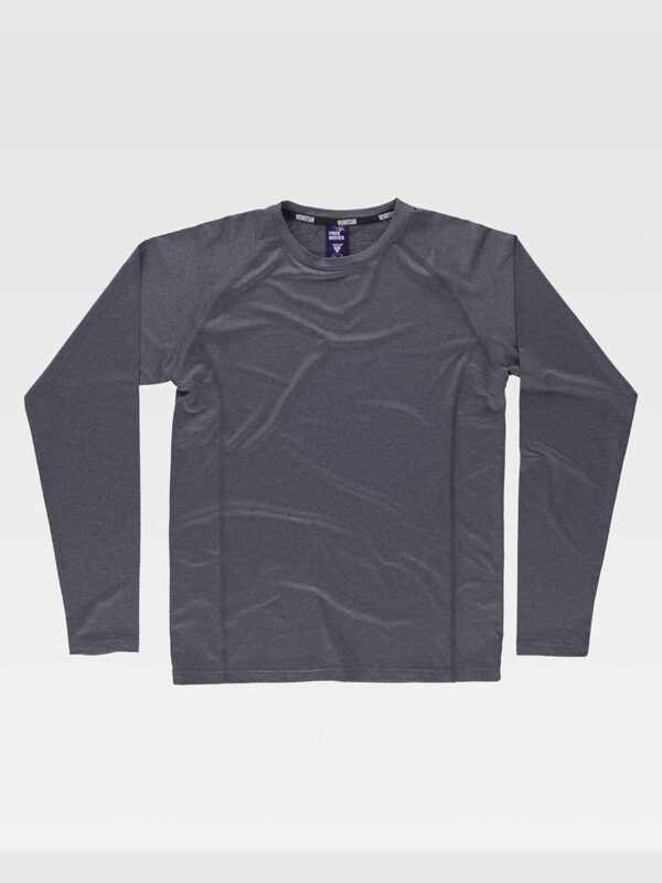 T-shirt uomo manica lunga tecnica - immagine 2