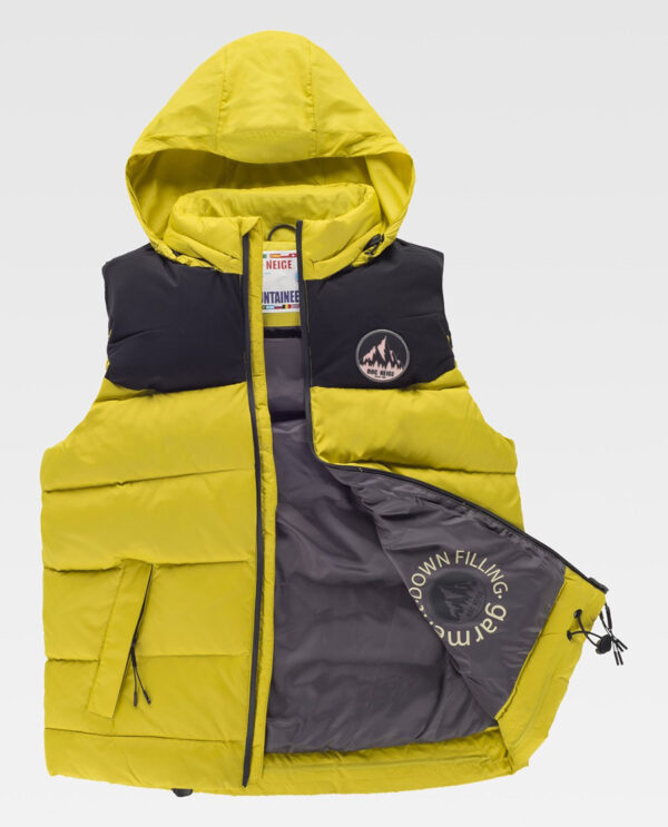 Gilet uomo imbottito con cappuccio - immagine 5