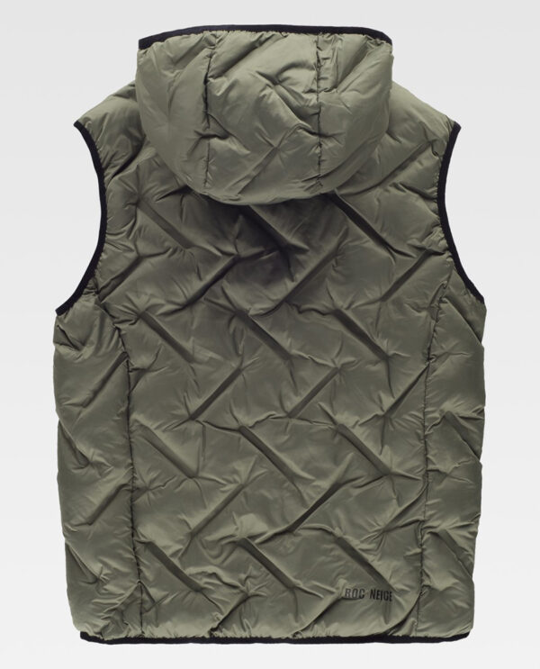 Gilet uomo imbottito con cappuccio - immagine 4