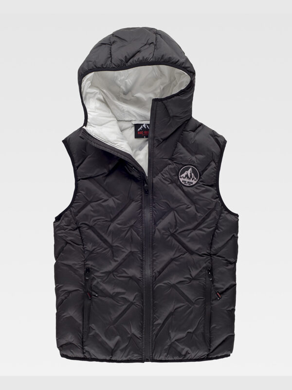 Gilet uomo imbottito con cappuccio - immagine 6