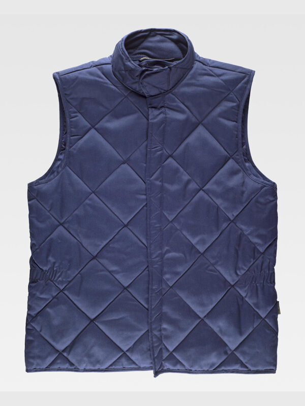 Gilet unisex imbottito e trapuntato
