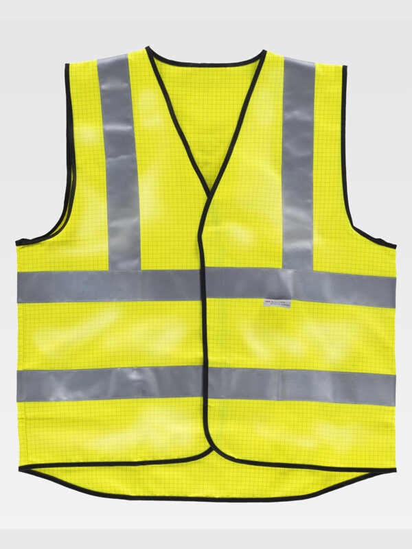 Gilet antistatico protezione fiamma alta visibilita classe 2