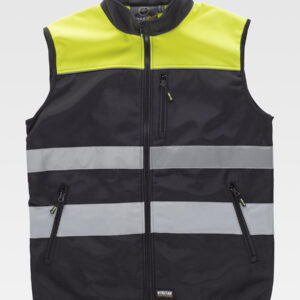 Gilet bande rifrangenti tessuto ripstop