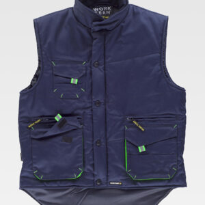 Gilet multitasche imbottito