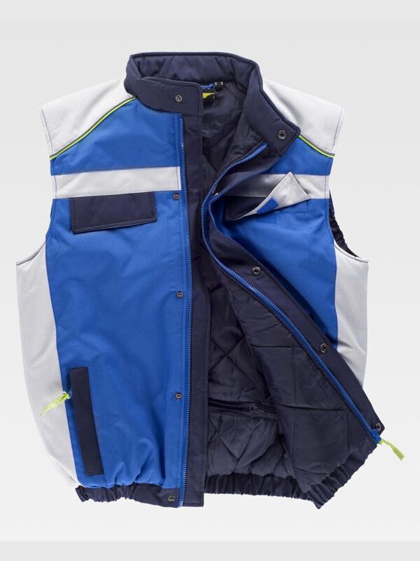 Gilet imbottito tessuto oxford - immagine 4