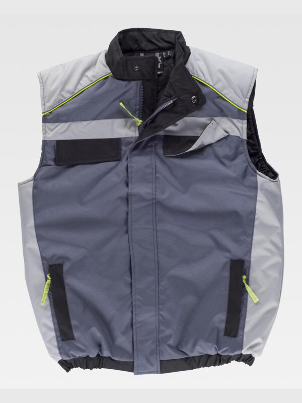 Gilet imbottito tessuto oxford - immagine 5