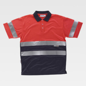 Polo manica corta alta visibilita classe 1