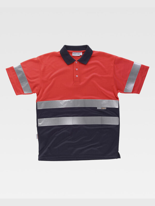 Polo manica corta alta visibilita classe 1