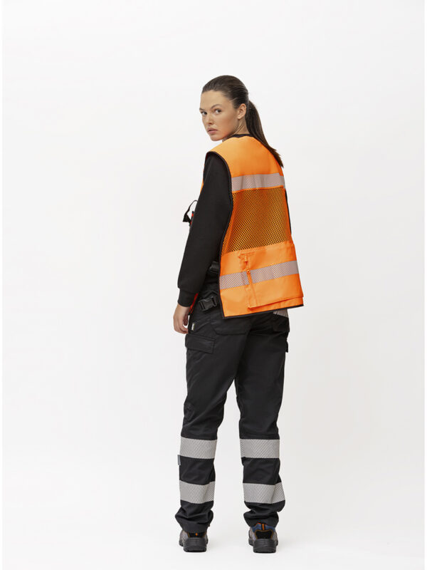 Gilet multitasche con rete - immagine 5