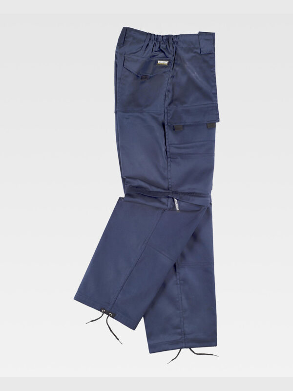 Pantalone da lavoro multitasche gambe staccabili - immagine 2