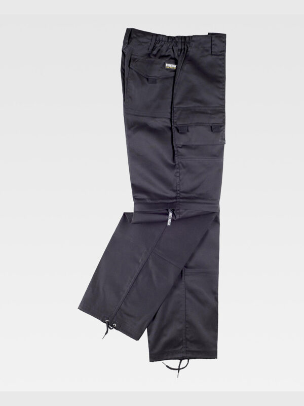 Pantalone da lavoro multitasche gambe staccabili - immagine 3