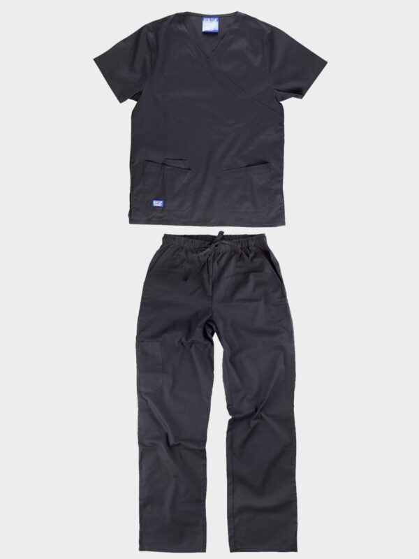 Completo unisex casacca + pantalone tessuto elasticizzato - immagine 9
