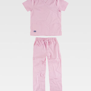 Completo unisex casacca + pantalone tessuto elasticizzato