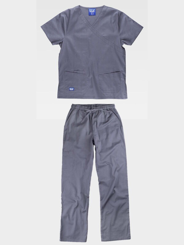 Completo unisex casacca + pantalone tessuto elasticizzato - immagine 5