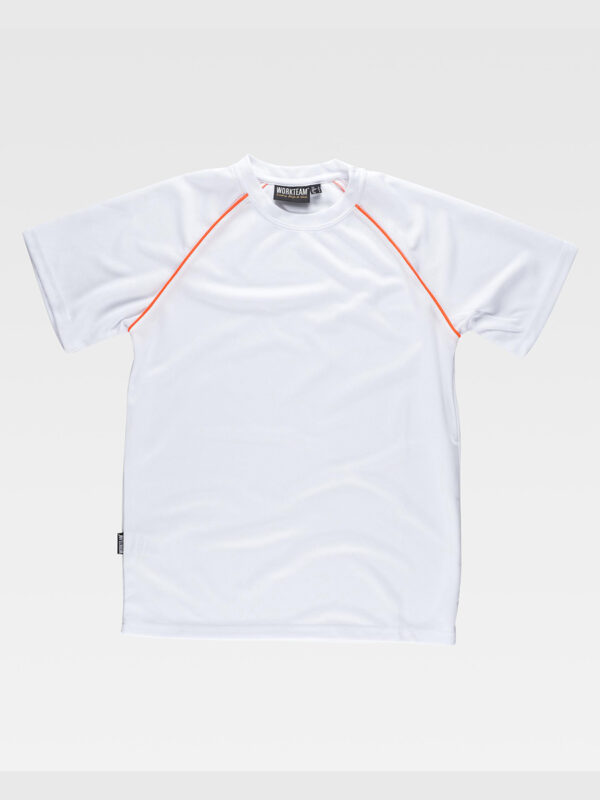 T-shirt unisex manica corta tecnica - immagine 2