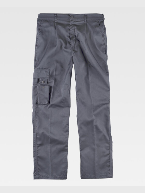 Pantalone da lavoro multitasche triple cuciture - immagine 2