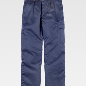 Pantalone da lavoro con fodera trapuntata