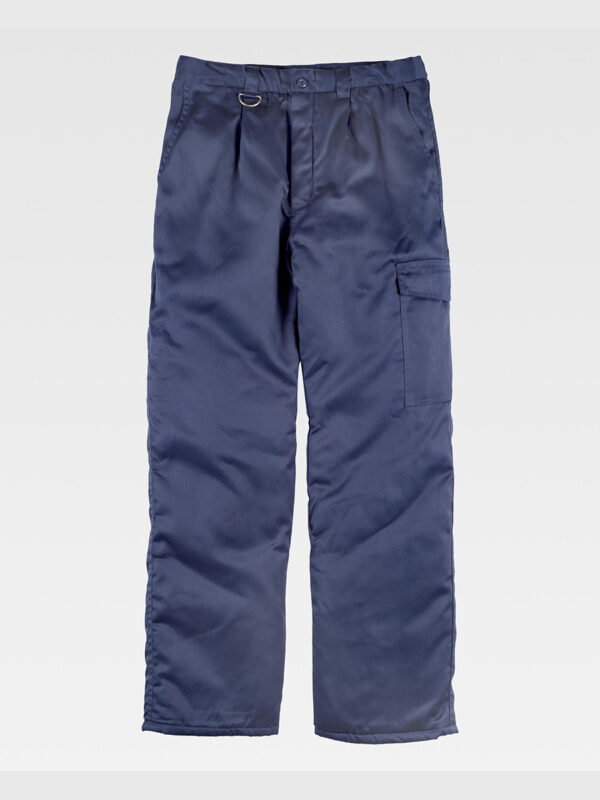 Pantalone da lavoro con fodera trapuntata
